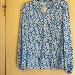 Loft floral blouse